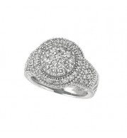 Jewelmi Custom 14k White Gold Diamond Ring