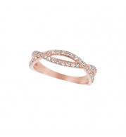 Jewelmi Custom 14k Rose Gold Diamond Ring