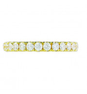 Hidalgo 18K Gold and 0.70ct Diamond Micro Band HDR573