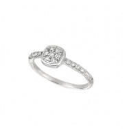 Jewelmi Custom 14k White Gold Diamond Ring