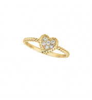 Jewelmi Custom 14k Yellow Gold Diamond Ring