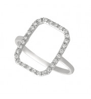 Jewelmi Custom 14k White Gold Diamond Ring