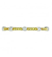 Hidalgo 18K Gold and 0.11ct Diamond Micro Band HDR656Y