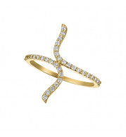 Jewelmi Custom 14k Yellow Gold Diamond Ring