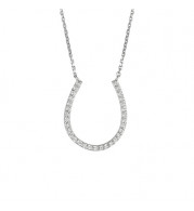 Jewelmi Custom 14k White Gold Diamond Necklace