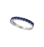 Jewelmi Custom 14k White Gold Sapphire Ring