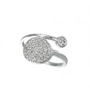 Jewelmi Custom 14k White Gold Diamond Ring