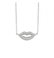 Jewelmi Custom 14k White Gold Diamond Necklace