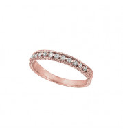 Jewelmi Custom 14k Rose Gold Diamond Ring
