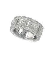 Jewelmi Custom 14k White Gold Diamond Ring