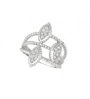 Jewelmi Custom 14k White Gold Diamond Ring