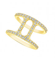 Jewelmi Custom 14k Yellow Gold Diamond Ring