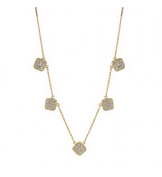 Jewelmi Custom 14k Yellow Gold Diamond Necklace