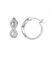 Jewelmi Custom 14k White Gold Diamond Earrings