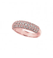 Jewelmi Custom 14k Rose Gold Diamond Ring