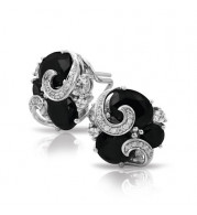 Belle Etoile Andromeda Black & White Earrings