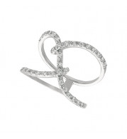 Jewelmi Custom 14k White Gold Diamond Ring
