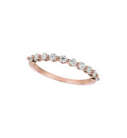 Jewelmi Custom 14k Rose Gold Diamond Ring