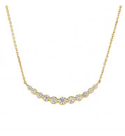 Jewelmi Custom 14k Yellow Gold Diamond Necklace