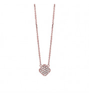 Jewelmi Custom 14k Rose Gold Diamond Necklace