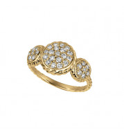 Jewelmi Custom 14k Yellow Gold Diamond Ring