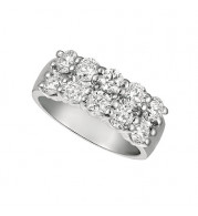 Jewelmi Custom 14k White Gold Diamond Ring