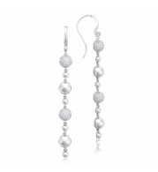 Tacori Sterling Silver Sonoma Mist Diamond Drop Earring - SE222