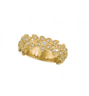 Jewelmi Custom 14k Yellow Gold Diamond Ring
