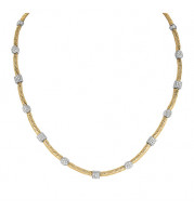 Jewelmi Custom 14k Yellow Gold Diamond Necklace