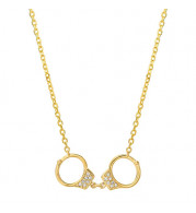 Jewelmi Custom 14k Yellow Gold Diamond Necklace