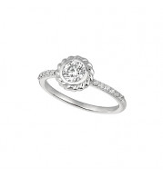 Jewelmi Custom 14k White Gold Diamond Ring