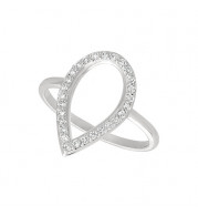 Jewelmi Custom 14k White Gold Diamond Ring