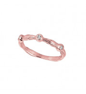 Jewelmi Custom 14k Rose Gold Diamond Ring