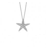 Jewelmi Custom 14k White Gold Diamond Necklace