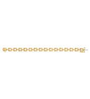 Jewelmi Custom 14k Yellow Gold Diamond Bracelet