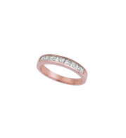 Jewelmi Custom 14k Rose Gold Diamond Ring