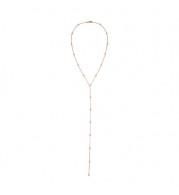 Jewelmi Custom 14k Rose Gold Diamond Necklace