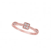 Jewelmi Custom 14k Rose Gold Diamond Ring