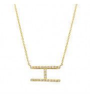 Jewelmi Custom 14k Yellow Gold Diamond Necklace