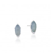 Tacori Sterling Silver Horizon Shine Gemstone Stud Earring - SE24838