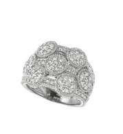 Jewelmi Custom 14k White Gold Diamond Ring