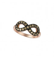 Jewelmi Custom 14k Rose Gold Diamond Ring