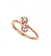 Jewelmi Custom 14k Rose Gold Diamond Ring