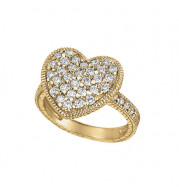 Jewelmi Custom 14k Yellow Gold Diamond Ring