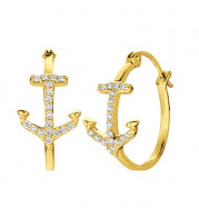 Jewelmi Custom 14k Yellow Gold Diamond Earrings