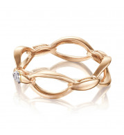 Tacori 18k Rose Gold The Ivy Lane Men's Ring - SR204P