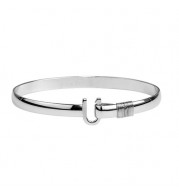 Caribbean Hook White Titanium  Hook Bracelet