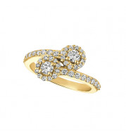 Jewelmi Custom 14k Yellow Gold Diamond Ring