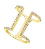 Jewelmi Custom 14k Yellow Gold Diamond Ring