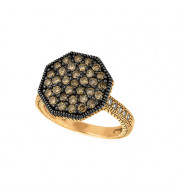 Jewelmi Custom 14k Yellow Gold Diamond Ring